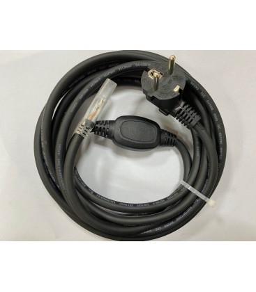[3375] Stik til 230V LED strip (Type Q), IP67 vandtæt