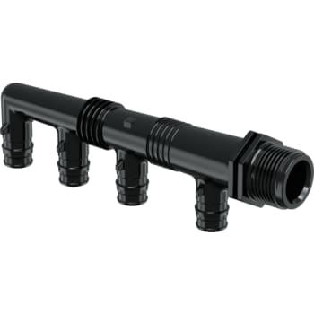 [045296516] Uponor Q&E fordelerrør nippel PPSU G3/4"MT 4X16 C/C45+2X35MM