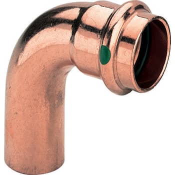 [045501018] 18 mm Bøjning 92° muffe/nippel Profipress