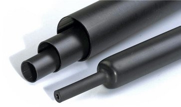[7821604060] Mellemvægget krympeflex med lim RGM 85/25 mm Sort