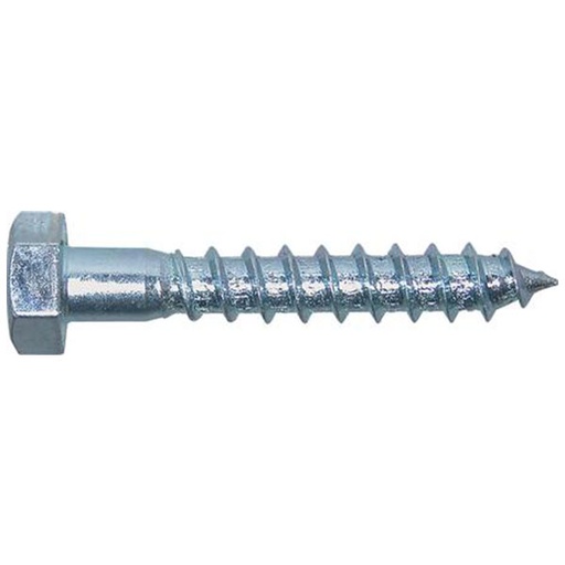 [0839124034] Fransk skrue M6x80 mm. - 100 stk.