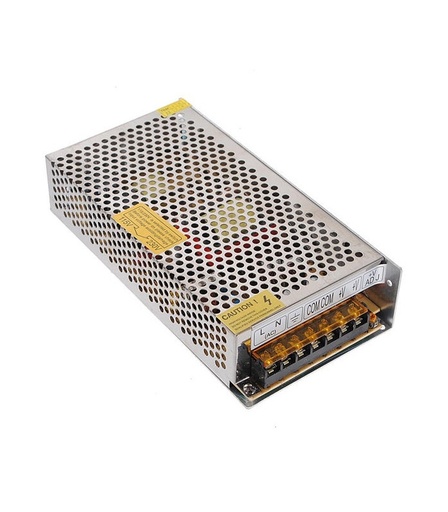 [375] 180W strømforsyning - 12V DC, 15A, IP20 indendørs  brug