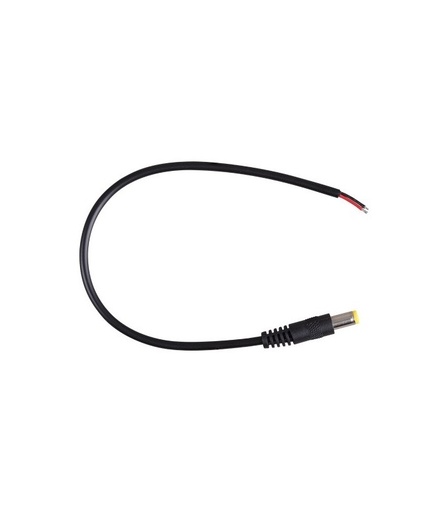 [VT-1017] DC hanstik - 5V-48V, sort