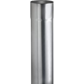 [276746352] VMZINC nedløbsrør, ZINK NATUR - 87 x 0,7 x 3000 mm