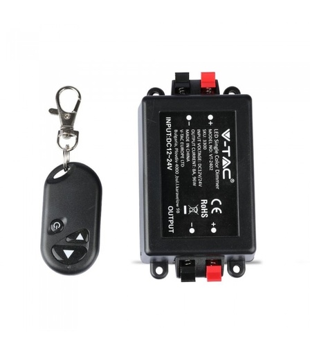 [24023300] Trådløs dæmper med fjernbetjening - RF trådløs, memory funktion, 12V/24V (96W / 192W)