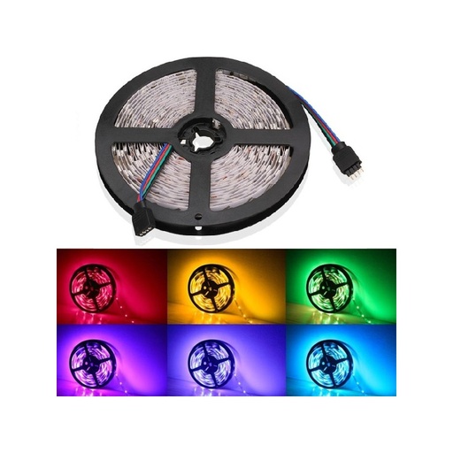 [50502120] 10,8W/m RGB LED strip - 5m, 60 LED pr. meter