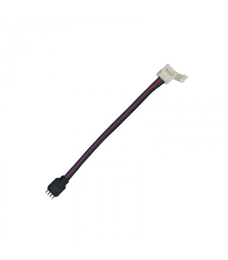 [849] Fleksibelt hanstik til RGB strips - 12V / 24V
