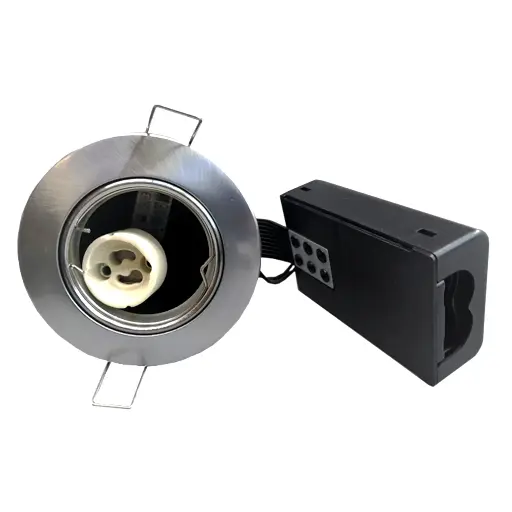 [5442529571] Indbygningsspot 230V GU10 Max  7W LED Børstet