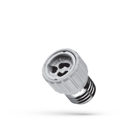 [WOJ+01355] adapter fra E27 til GU10