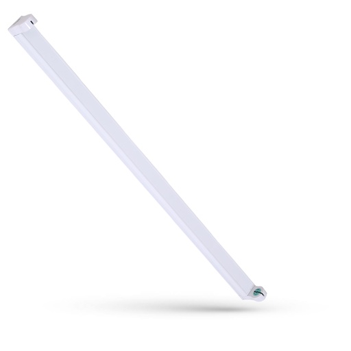 [WOJ+14306] Grundarmatur Led 120 cm til T8 LED rør IP20