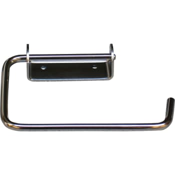 [776300000] Toiletpapirholder forkromet svær model