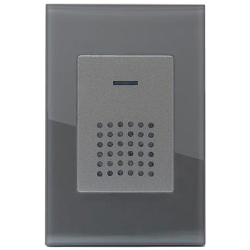 [0890100071] Trådløs dørklokke ekskl. dørtryk - Sort