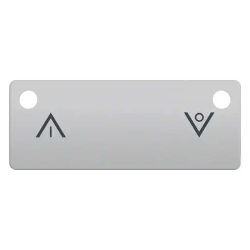 [1092002688] Tangent op/ned for Wiser trådløs lysdæmper Lysegrå