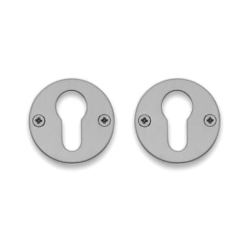 [930121485] cyl.sæt euro massiv c/c l18 massiv roset ø50x2mm cc38mm