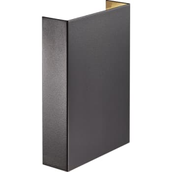 [4243912281] Fold 15 væg, 2x3,5W, 3000K, sort