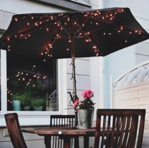 [6248002615] Veli solcelle parasol lyskæde