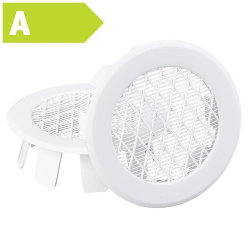 [1978004441] Drænrørsventil type 95.3, Ø75 mm grå (2 stk.)