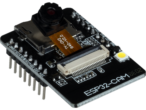 [H62983] ESP32 kamera modul - 2MP, flash, SD-kort, BT / WiFi