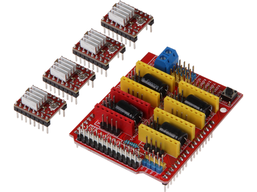 [H60834] Arduino motor controller kit til CNC - 12-36V