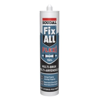 [881430801] FUGEMASSE FIX ALL FLEXI GRÅ 290ML