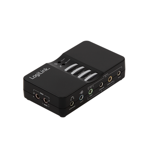 [H49474] USB 8 kanals 7.1 sound box m. optisk toslink (S/PDIF)
