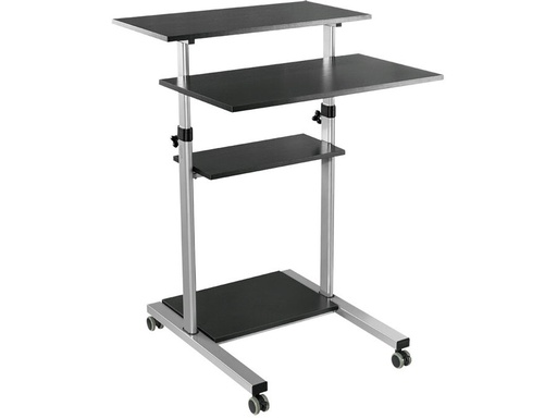 [H60781] Mobil sidde- og stå arbejdsbord - maks. 60kg