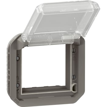 [8717405288] Plexo55 Mosaic adapter transparent 2 modul antracit