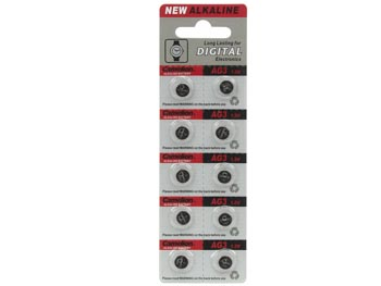 [H23241] Camelion - LR41/AG3 alkaline 1,5V / 28mAh (10 stk.)