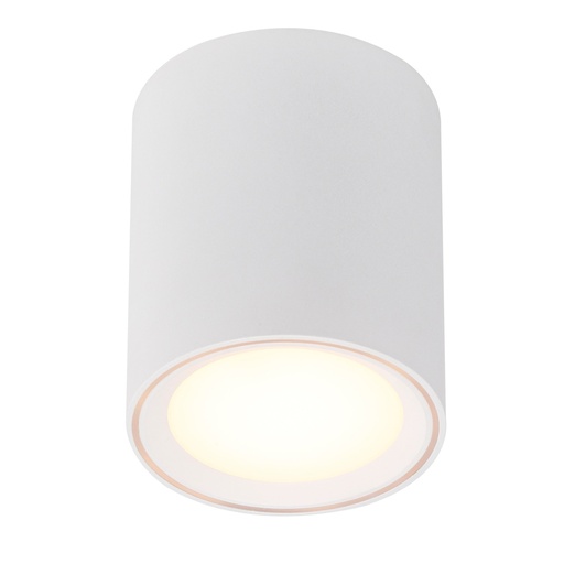 [4242415284] Påbygningsspot Fallon Long, LED 8,5W 500 lumen, hvid/hvid