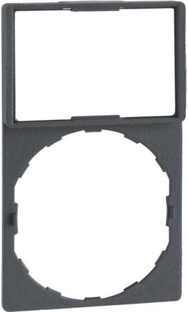 [7517809344] Skilteholder 30x50 mm med skilt 18x27 mm uden tekst ZBY6101