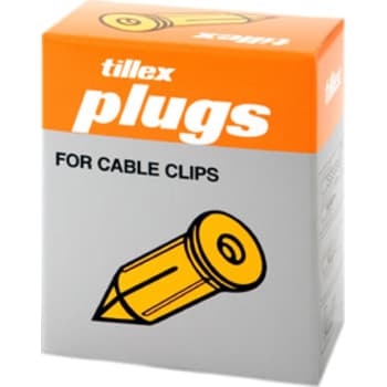 [8339552519] Sømplugs 5,5x25 mm gul (100)