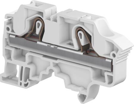 [5401017055] GENNEMGANGSKLEMME FJEDER 10MM² GRÅ
