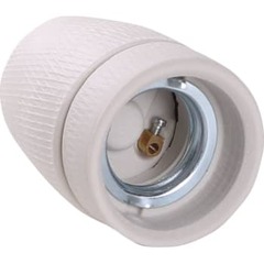 [2149030065] Porcelænsfatning E27 M13