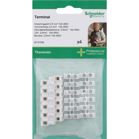 [9139138750] KLEMMERÆKKE 2,5MM - 4 STK
