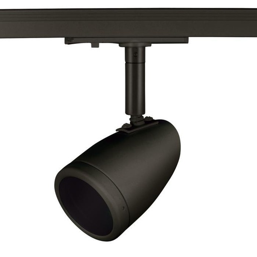 [7845151214] Square 1F 230V Spot med afskærmning Sort