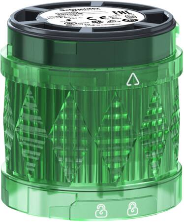 [7586048835] LYSTÅRN  XVU Ø60 GRØN LED 24V