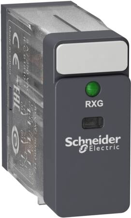 [7522603315] Schneider Harmony stikbensrelæ 5A 230VAC 2 C/O, LED