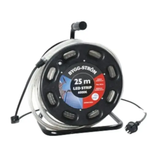 [7590010] LED-STRIP Bygg 25 M MED VINDA 300W 26250 LM, IP44