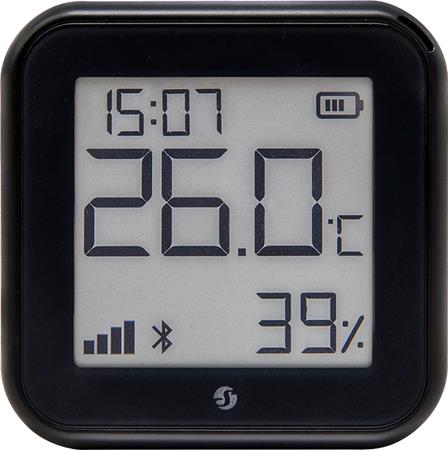 [5401026339] Shelly H&T, Matte Black (GEN 3) - temp/fugt sensor