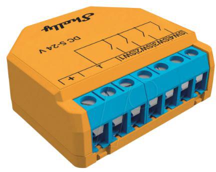[5401018928] Shelly Plus I4 DC - WiFi inputmodul, 4 CH, 5-24VDC
