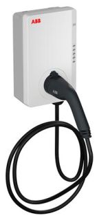 [5411012213] ABB Ladeboks 11KW type 2-stik med WIFI, Bluetooth mm..