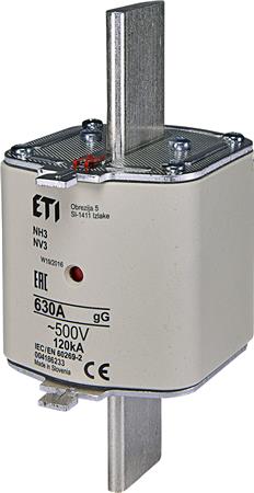 [0825100648] SIKRING NH3 630A GG 500V