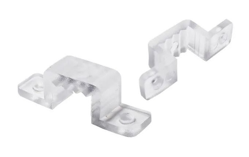 [995] 20 stk. brede monteringsklips - til Type X og Y og RGB 230V LED strips