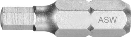 [0897106030] BITS UNBRAKO 4,0MM 25MM 1/4