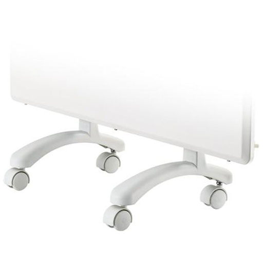 [0978552981] Ben/hjul til 40cm til Nobø og Dimplex radiatorer