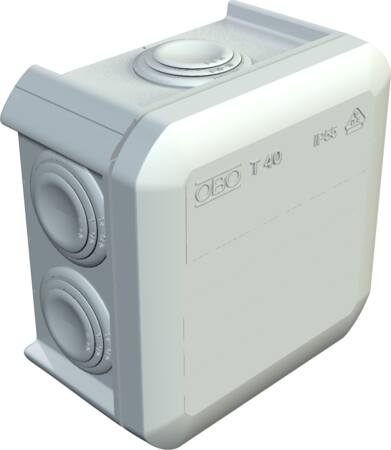 [5421505011] FORGRENINGSDÅSE T40 90X90 LGRÅ