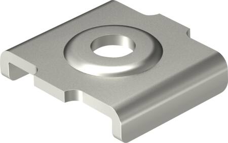 [5437601268] Klemstykke til gitterbakke GKB 34 rustfri stål A2