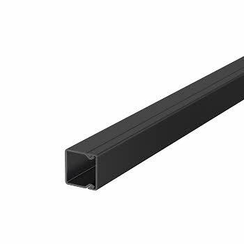 [5401011260] WDK KABELKANAL 20X20 SORT 2M PVC