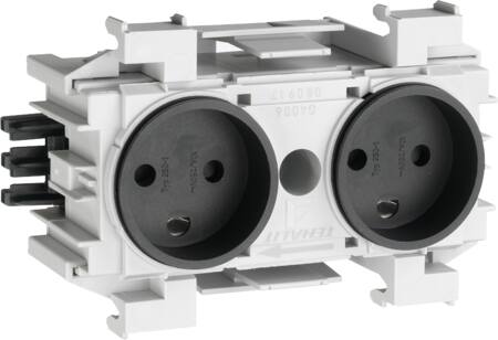 [7936073434] STIKKONTAKT ECOLINE 2XDK FRONTM.