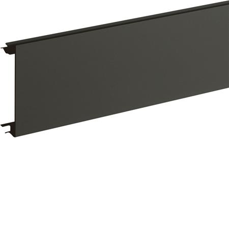 [7936089415] KANALLÅG BR65 PLAST 80 MM SORT RAL 9011